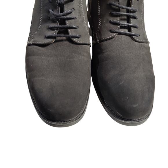 Dexter Comfort Men's Sz 8 Grey Suede Oxford Lace Up Shoes Office Dressy - Picture 3 of 9